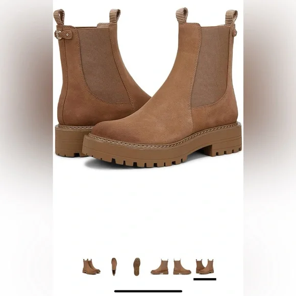Sam Edelman's Laguna Chelsea Boot Almond Taupe - Picture 2 of 7